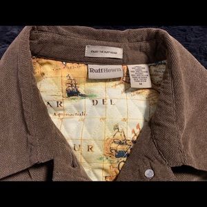 Ruff Hewn Jacket-Size M- Brown